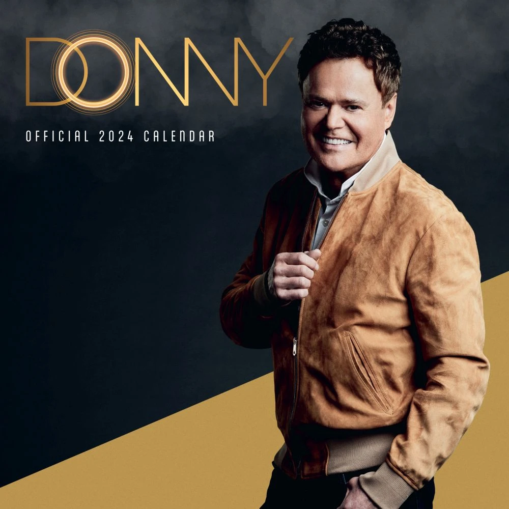 Donny Osmond 2024 Wall Calendar 3 Donny Osmond 2024 Wall Calendar