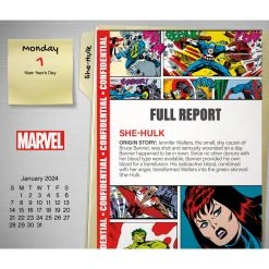 Marvel History 2024 Desk Calendar -Calendars Sales Store 0418cf1d 7a5e 4e02 9621 0e1fab79312a