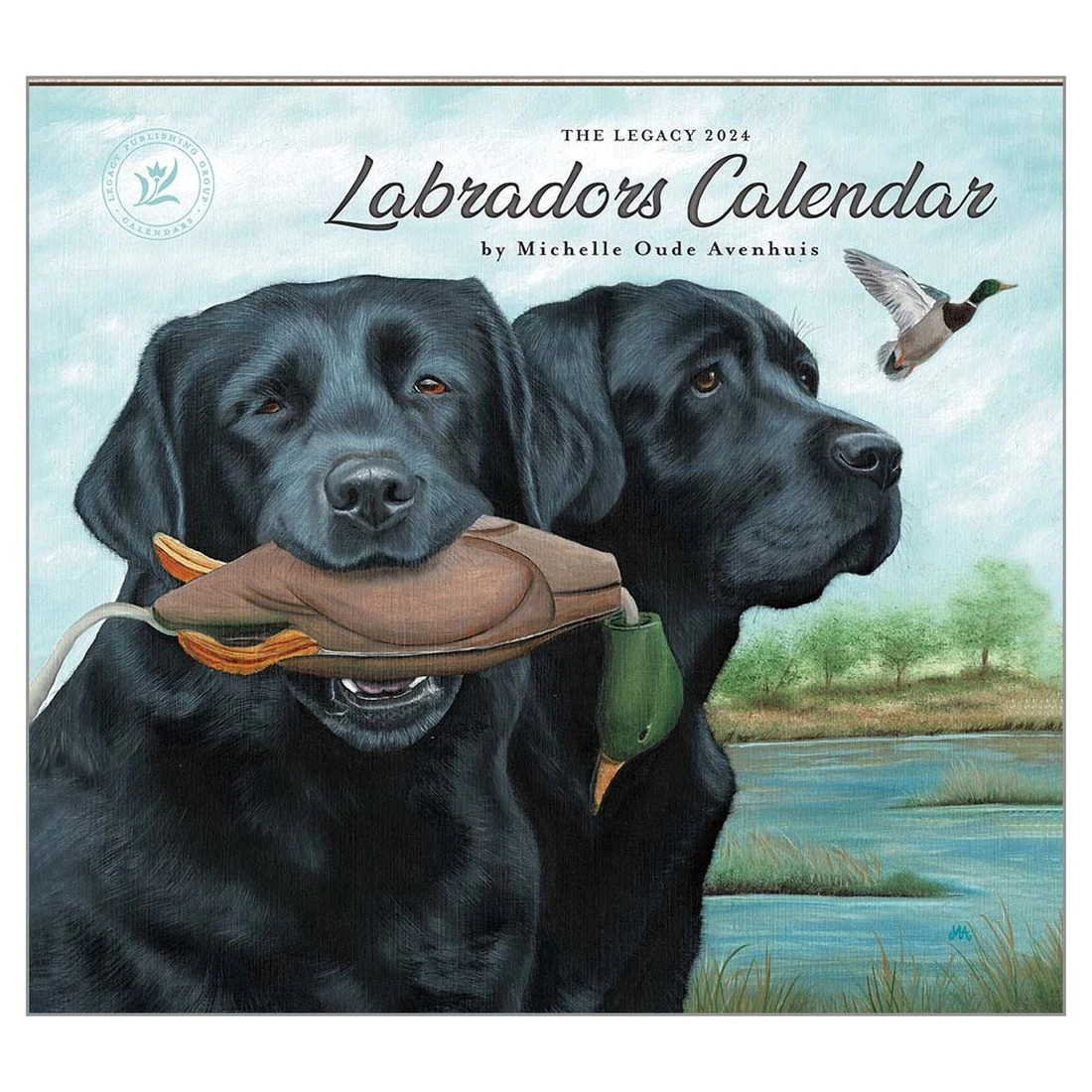 Labradors 2024 Wall Calendar 3 Labradors 2024 Wall Calendar