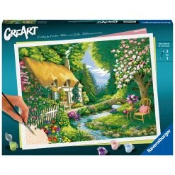 Ravensburger River Cottage Paint By Number Kit