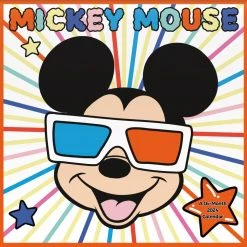 Mickey Mouse Exclusive With Print 2024 Wall Calendar