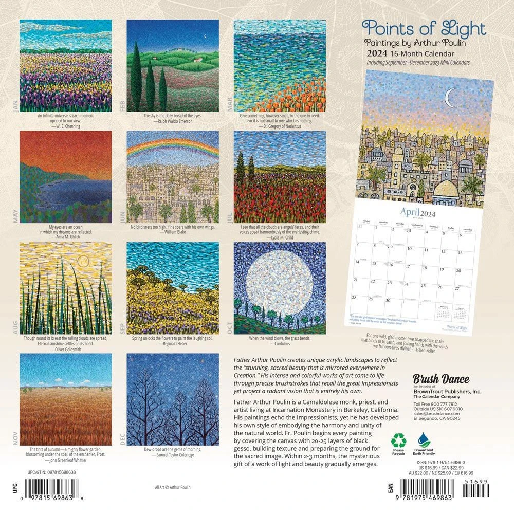 Elsewhere 2024 Wall Calendar 4 Elsewhere 2024 Wall Calendar - Image 2