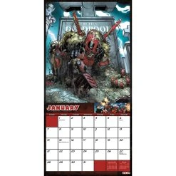 Deadpool 2024 Wall Calendar -Calendars Sales Store 0859d640 26ca 4a9f b1b3 bdc75caa5a42