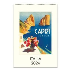 Italia Art 2024 Poster Wall Calendar