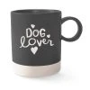 Dog Lover Black Mug
