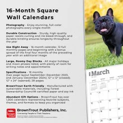 French Bulldogs 2024 Wall Calendar -Calendars Sales Store 0ce6299f 6b51 42c0 88b9 3318bec2eac4