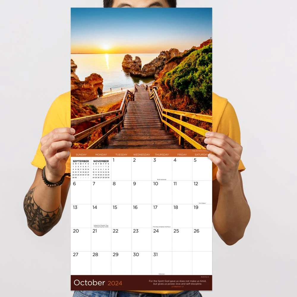 Paths To God 2024 Wall Calendar 7 Paths To God 2024 Wall Calendar - Image 5