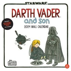 Chronicle Books Star Wars Darth Vader & Son 2024 Wall Calendar