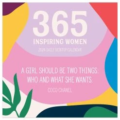 Inspiring Women 365 2024 Desk Calendar