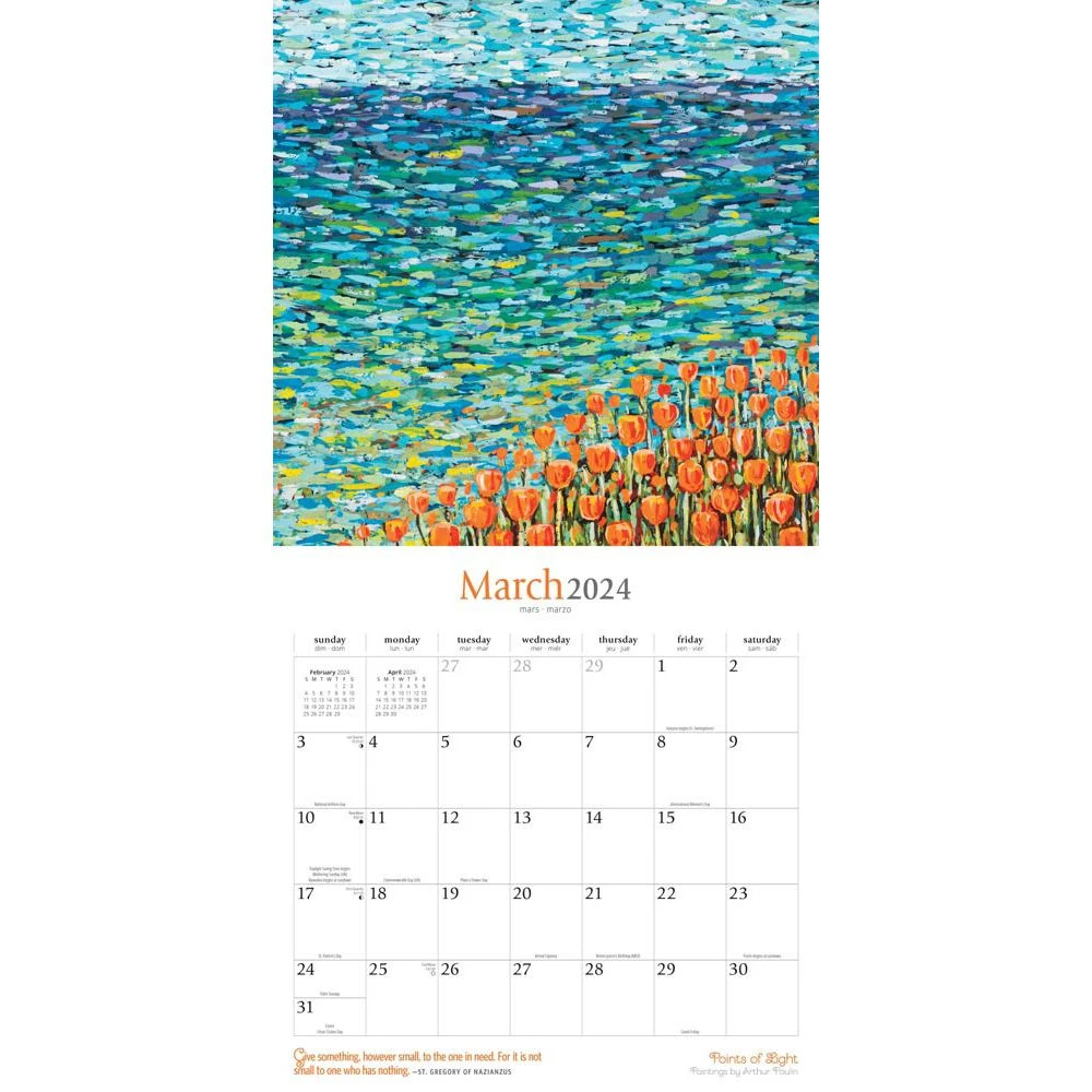 Elsewhere 2024 Wall Calendar 5 Elsewhere 2024 Wall Calendar - Image 3
