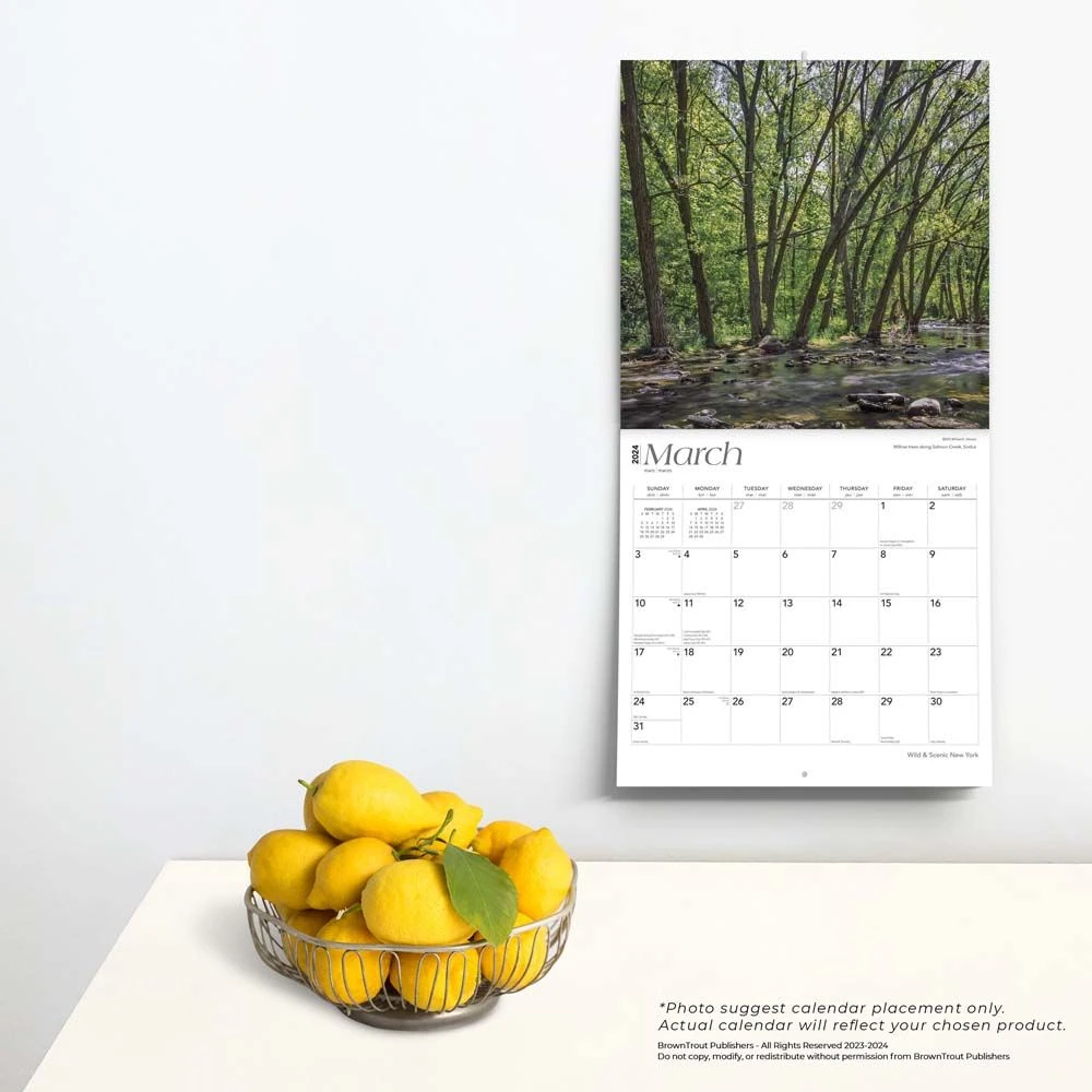New York Wild And Scenic 2024 Wall Calendar 6 New York Wild And Scenic 2024 Wall Calendar - Image 4