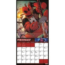 Deadpool 2024 Wall Calendar -Calendars Sales Store 174d7501 d7be 4b7b 81c6 fc3ffe23c74c