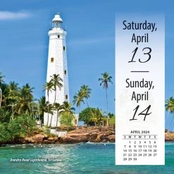 Lighthouses 2024 Desk Calendar -Calendars Sales Store 19ba8ab1 af89 4c2e aed3 ee195d109200
