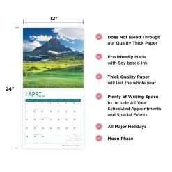 Glacier National Park 2024 Wall Calendar -Calendars Sales Store 1b67430d 23d6 4f94 878a 271cad3b7194