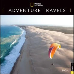 National Geographic Adventure Travels 2024 Wall Calendar