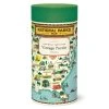 National Parks Map 1000 Piece Puzzle By Cavallini