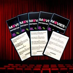 Movies & Entertainment Trivia Game 19 Movies & Entertainment Trivia Game -Calendars Sales Store 202200006719 2