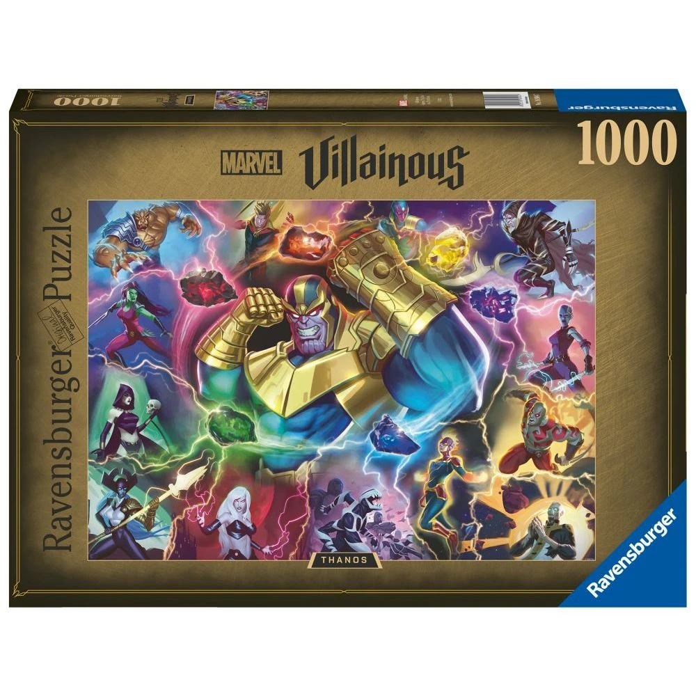 Ravensburger Marvel Villainous Thanos 1000 Piece Puzzle 3 Ravensburger Marvel Villainous Thanos 1000 Piece Puzzle