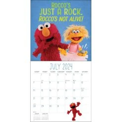 Sesame Street 2024 Wall Calendar -Calendars Sales Store 202400002093 ALT4