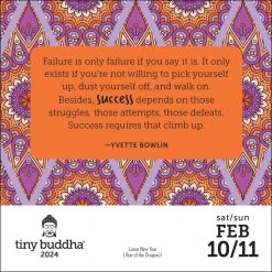 Tiny Buddha 2024 Desk Calendar -Calendars Sales Store 202400002171 ALT3