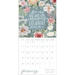 Scriptures & Florals 2024 Wall Calendar -Calendars Sales Store 202400002178 ALT2