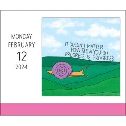 Positively Present 2024 Desk Calendar -Calendars Sales Store 202400002185 ALT3