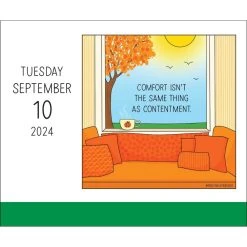 Positively Present 2024 Desk Calendar -Calendars Sales Store 202400002185 ALT6