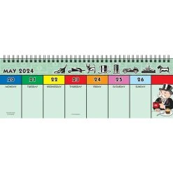 Monopoly 2024 Easel Desk Calendar 10 Monopoly 2024 Easel Desk Calendar -Calendars Sales Store 202400002206 ALT3