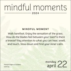 Mindful Moments 2024 Desk Calendar -Calendars Sales Store 202400002207 ALT2