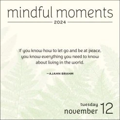 Mindful Moments 2024 Desk Calendar -Calendars Sales Store 202400002207 ALT4
