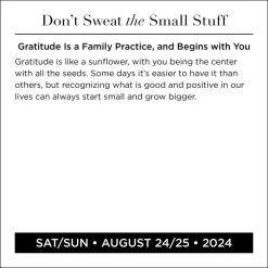 Dont Sweat The Small Stuff 2024 Desk Calendar -Calendars Sales Store 202400002244 ALT4