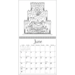 Basford Rooms Of Wonder 2024 Wall Calendar -Calendars Sales Store 202400002262 ALT3