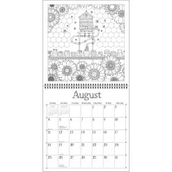 Basford Rooms Of Wonder 2024 Wall Calendar -Calendars Sales Store 202400002262 ALT4