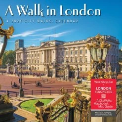 Walk In London 2024 Wall Calendar