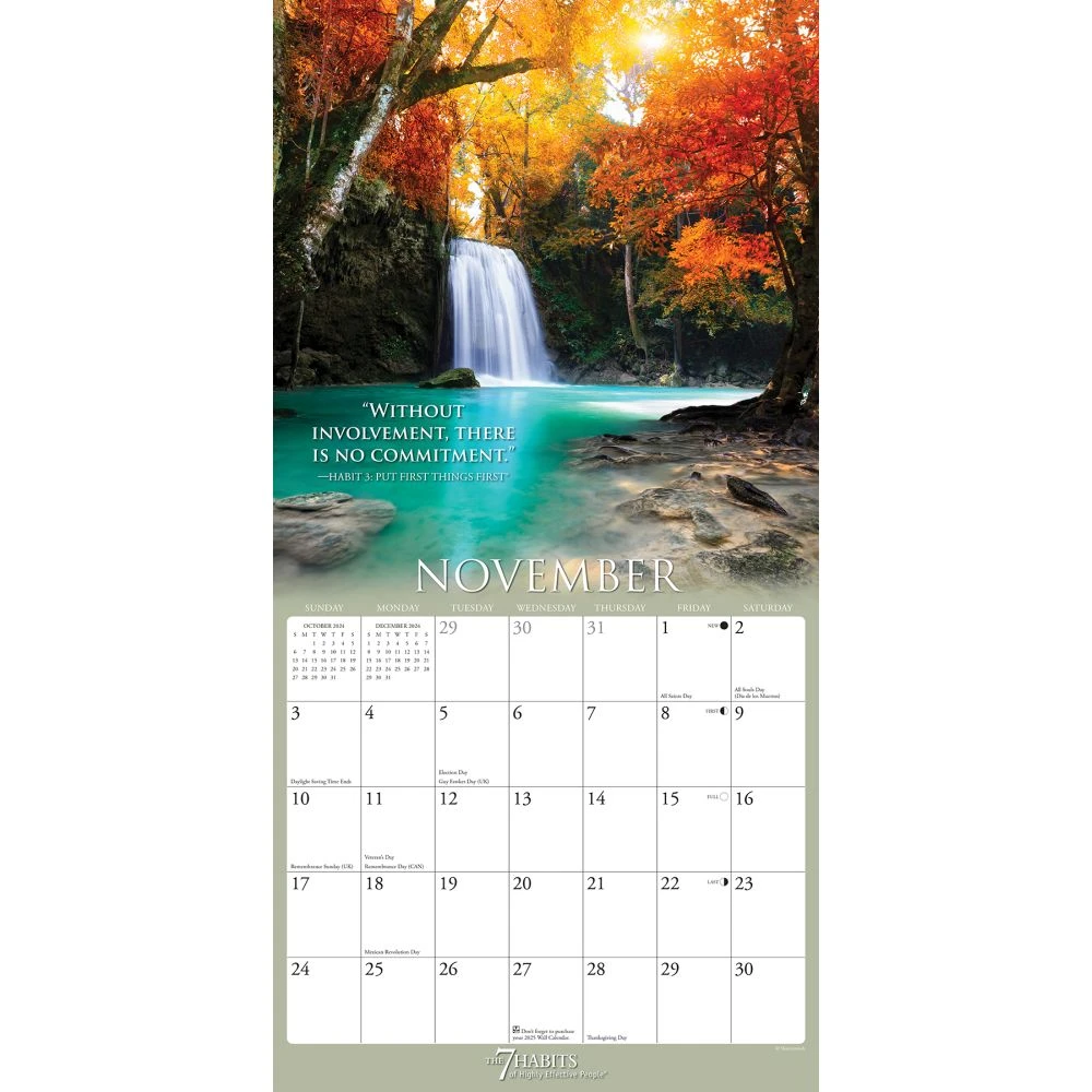 The 7 Habits Of Highly Effective People 2024 Wall Calendar 5 The 7 Habits Of Highly Effective People 2024 Wall Calendar - Image 3