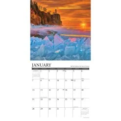 Lighthouses Of The Great Lakes 2024 Wall Calendar -Calendars Sales Store 202400003779 ALT2
