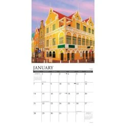 Caribbean 2024 Wall Calendar -Calendars Sales Store 202400003942 ALT2