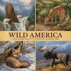 Wild America 2024 Wall Calendar
