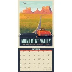 National Monuments ADG 2024 Wall Calendar -Calendars Sales Store 202400004103 ALT2