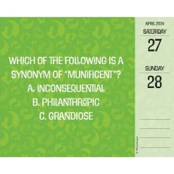 Trivia Night 2024 Desk Calendar -Calendars Sales Store 202400004305 ALT2