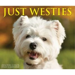 Just Westies 2024 Desk Calendar -Calendars Sales Store 202400004322 ALT4