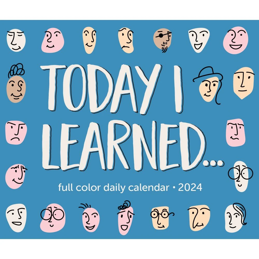 Today I Learned 2024 Desk Calendar 7 Today I Learned 2024 Desk Calendar - Image 5