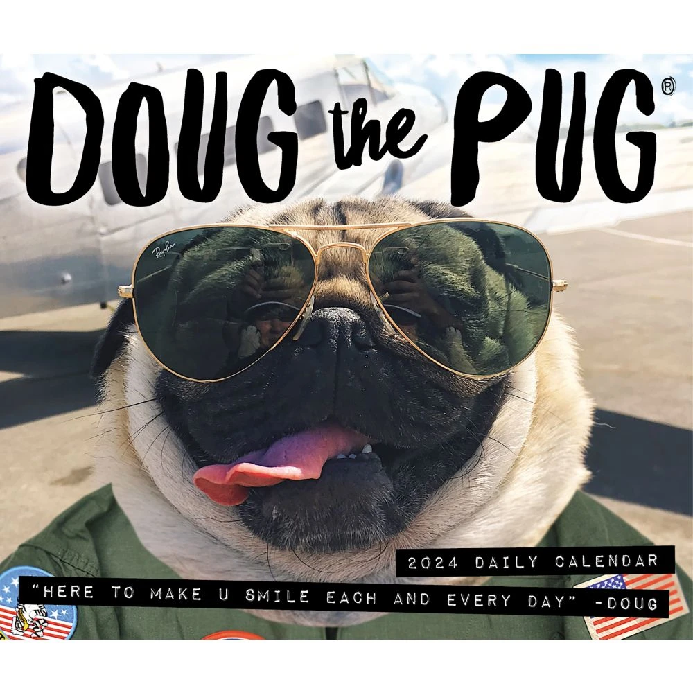 Doug The Pug 2024 Desk Calendar 7 Doug The Pug 2024 Desk Calendar - Image 5