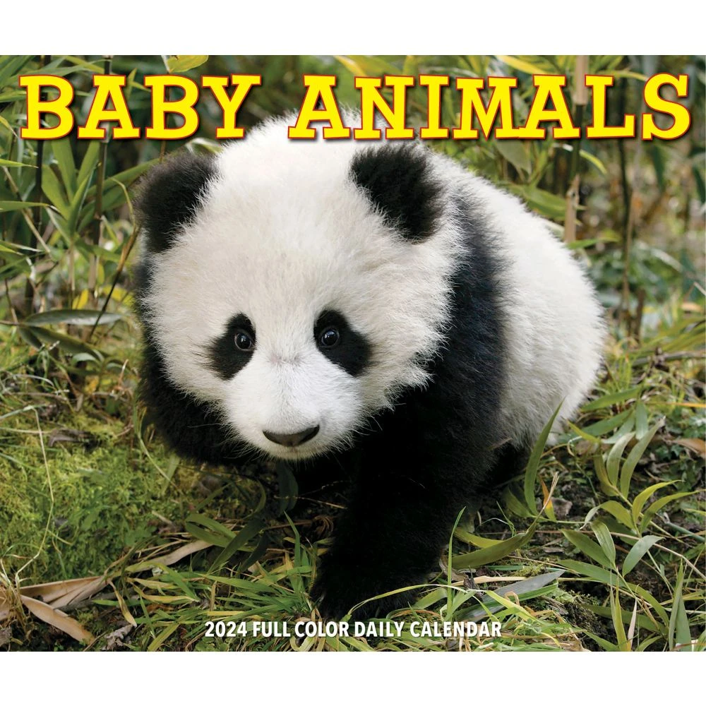 Baby Animals 2024 Desk Calendar 6 Baby Animals 2024 Desk Calendar - Image 5