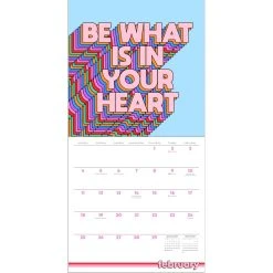 Look At The Bright Side 2024 Wall Calendar With Poster -Calendars Sales Store 202400007823 ALT2