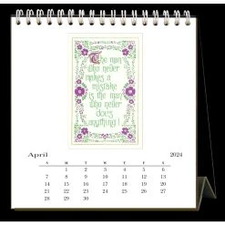 Words To Live By 2024 Easel Desk Calendar -Calendars Sales Store 23202c95 dc2b 498e 9ab3 e1a14faa88ef