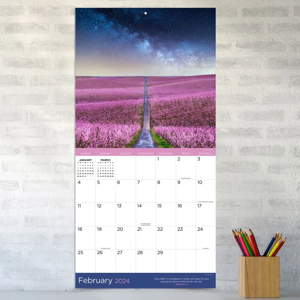 Paths To God 2024 Wall Calendar 6 Paths To God 2024 Wall Calendar - Image 4
