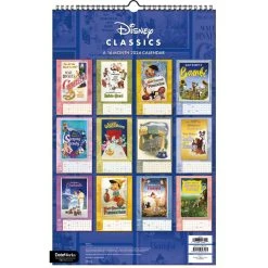 Disney Classic Poster 2024 Wall Calendar -Calendars Sales Store 265d046e 5528 4029 9991 c5a498285f9f