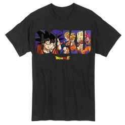 Dragon Ball Z Super Goku Saiyan Unisex Adult Black T-Shirt