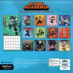 My Hero Academia 2024 Wall Calendar - French -Calendars Sales Store 2d576ae8 b1d9 4268 b26f bbf49a2e01a8